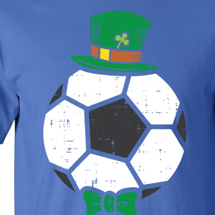 Leprechaun Soccer Ball St Patricks Day Sports Football Gift Tall T-Shirt