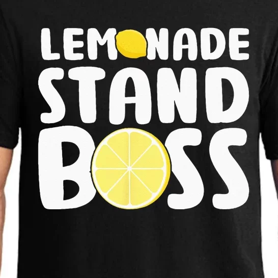 Lemonade Stand Boss Funny Lemon Juice Lover Pajama Set