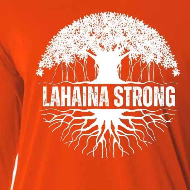 Lahaina Strong Banyan Tree Maui Wildfire Cooling Performance Long Sleeve Crew