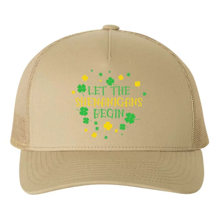 Lethe Shenanigans Begin St.Patricks Day Yupoong Adult 5-Panel Trucker Hat