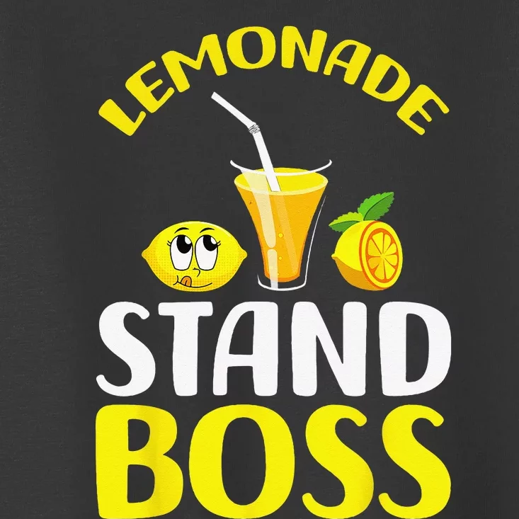 Lemonade Stand Boss Funny lemonade summer Toddler T-Shirt