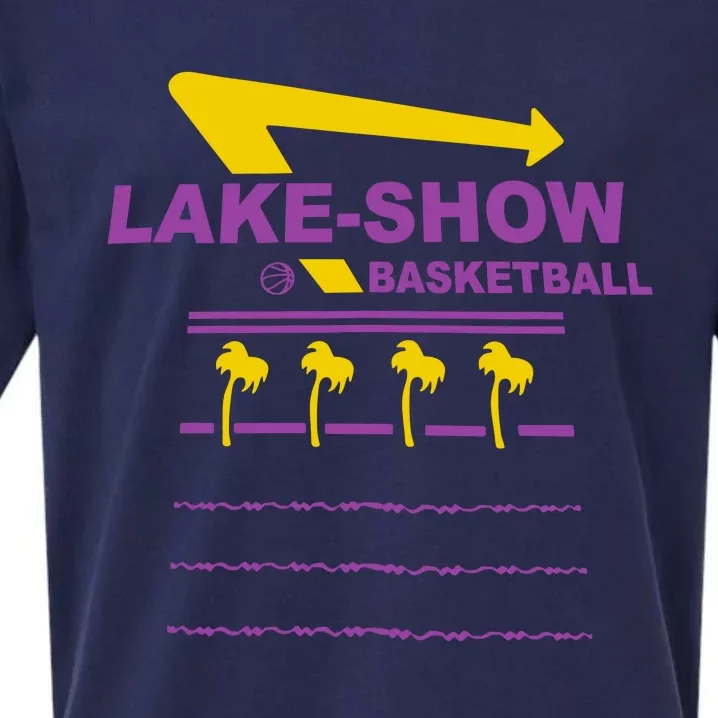 Lake Show Basketball Sueded Cloud Jersey T-Shirt