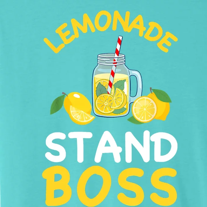 Lemonade Stand Boss Lemon Juice Gift Summer Drink ChromaSoft Performance T-Shirt