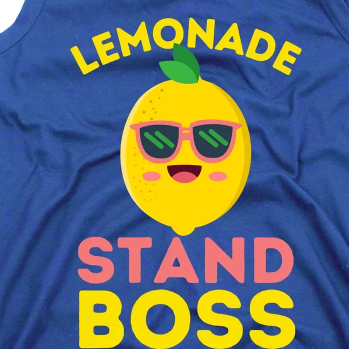 Lemonade Stand Boss Lemon Juice Gift Summer Drink Tank Top