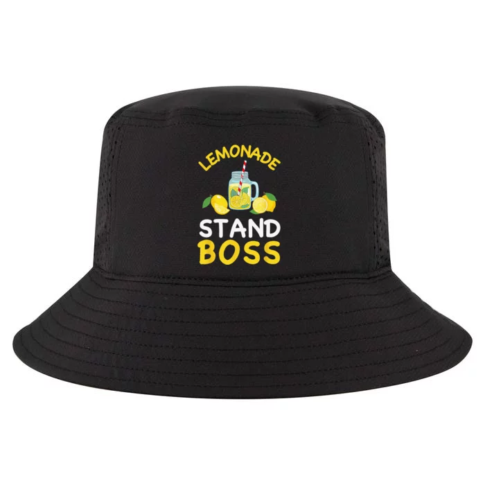 Lemonade Stand Boss Lemon Juice Gift Summer Drink Cool Comfort Performance Bucket Hat