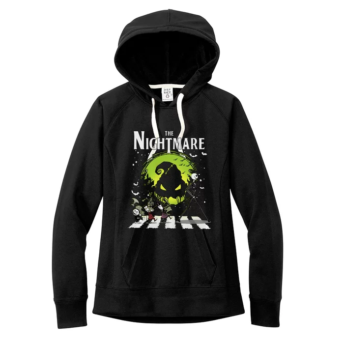 Lock Shock Barrel Walking Scary Road Halloween Women's Fleece Hoodie