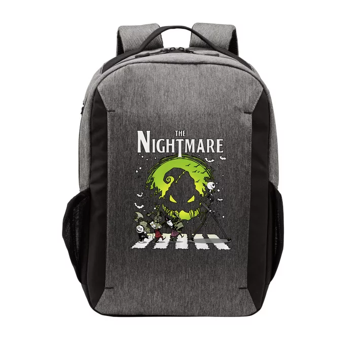 Lock Shock Barrel Walking Scary Road Halloween Vector Backpack