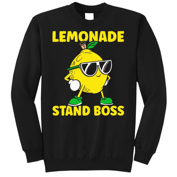 Lemonade Stand Boss Lemon Juice Lemonade Stand Sweatshirt