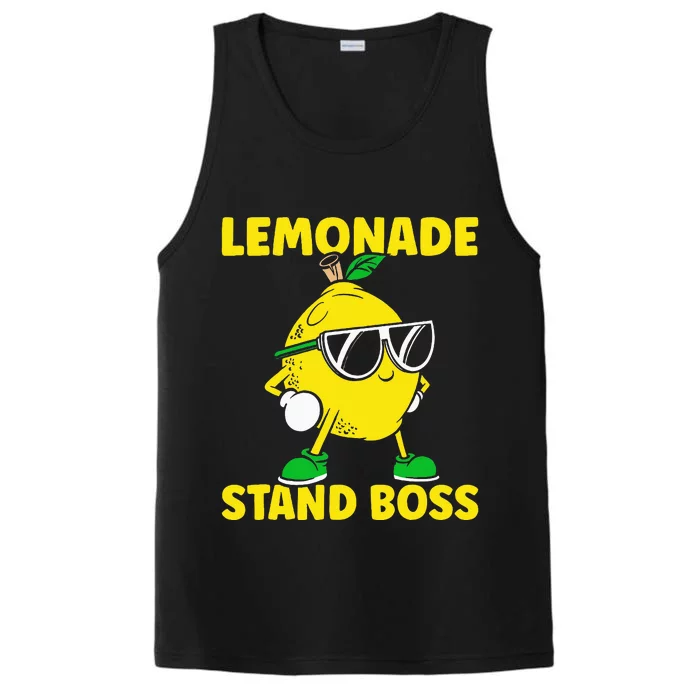 Lemonade Stand Boss Lemon Juice Lemonade Stand Performance Tank