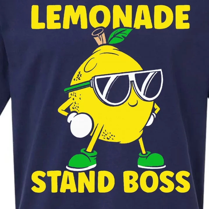 Lemonade Stand Boss Lemon Juice Lemonade Stand Sueded Cloud Jersey T-Shirt