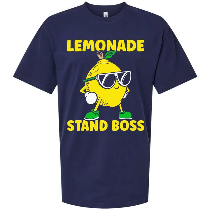 Lemonade Stand Boss Lemon Juice Lemonade Stand Sueded Cloud Jersey T-Shirt