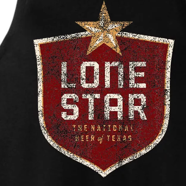 Lone Star Beer Classic Ladies Tri-Blend Wicking Tank