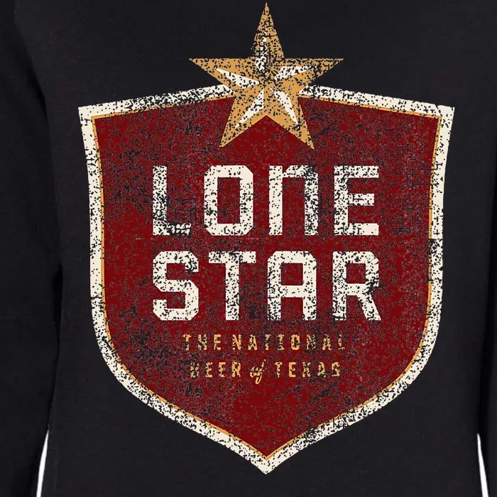 Lone Star Beer Classic Womens California Wash Sweatshirt