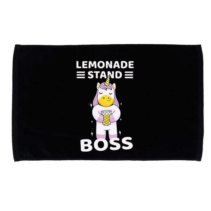 Lemonade Stand Boss Unicorn Microfiber Hand Towel