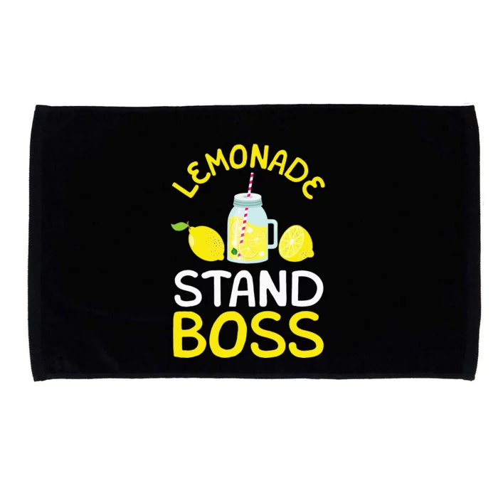 Lemonade Stand Boss Lemon Juice Gift Microfiber Hand Towel