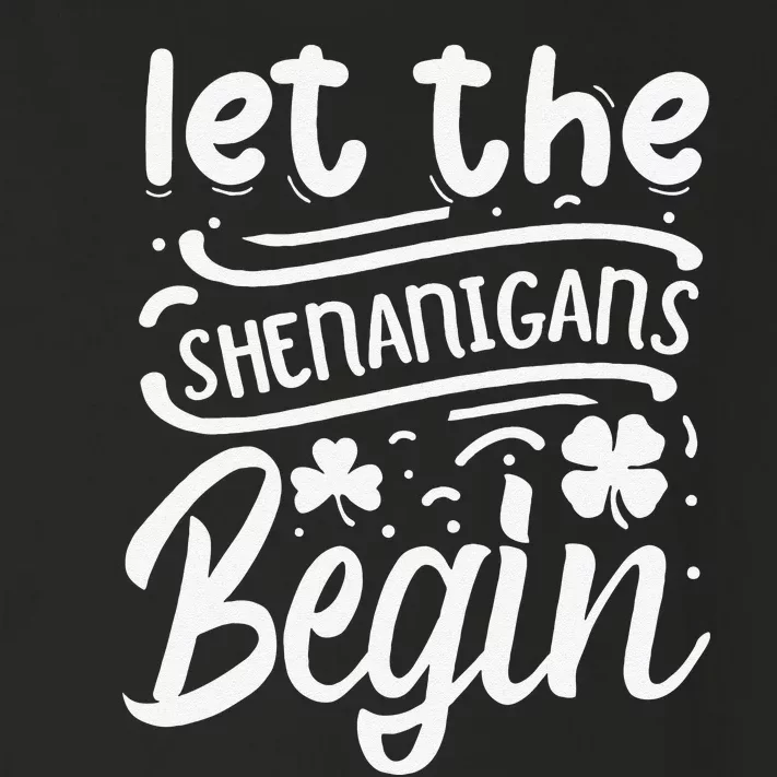 Lethe Shenanigans Begin St Patricks Day Love Toddler Long Sleeve Shirt