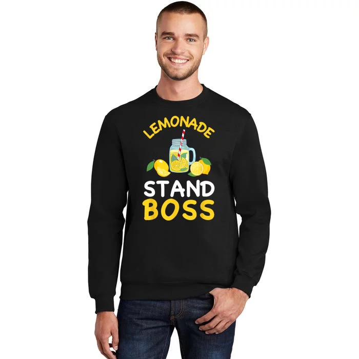 Lemonade Stand Boss Lemon Juice Gift Summer Drink Sweatshirt