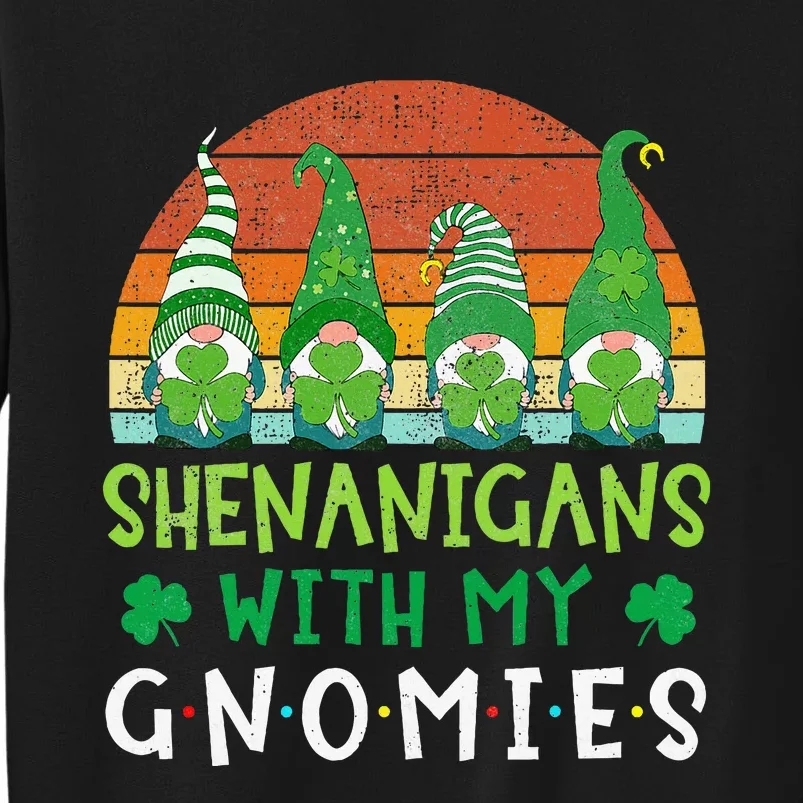 Let Shenanigans Begin Shamrock Gnomes Sweatshirt