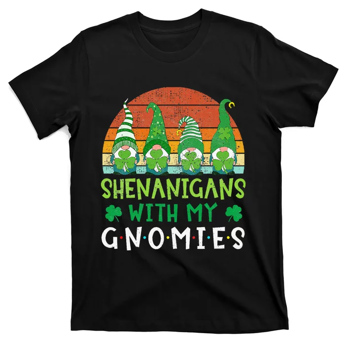 Let Shenanigans Begin Shamrock Gnomes T-Shirt