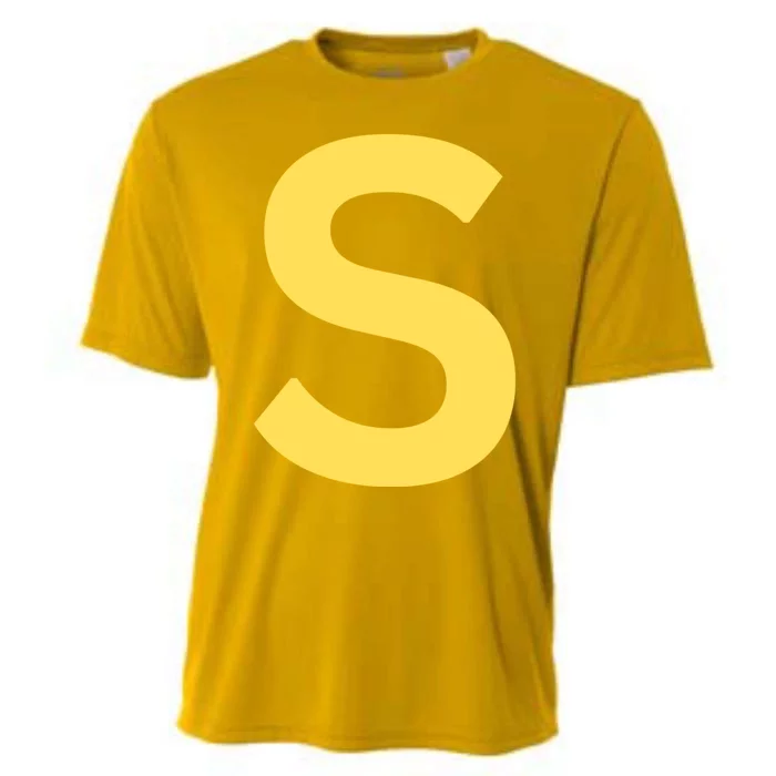 Letter S Chipmunk Christmas Thanksgiving Costume Halloween Cooling Performance Crew T-Shirt