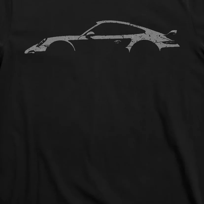 Legendary Sports Car Iconic 911 Silhouette Vintage T-Shirt