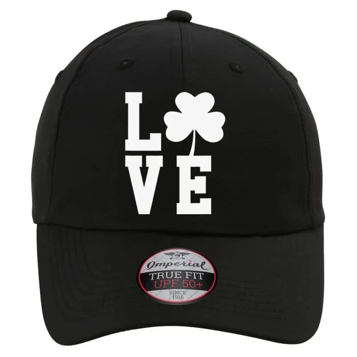 LOVE Shamrock Clover Saint Patrick's Day The Original Performance Cap