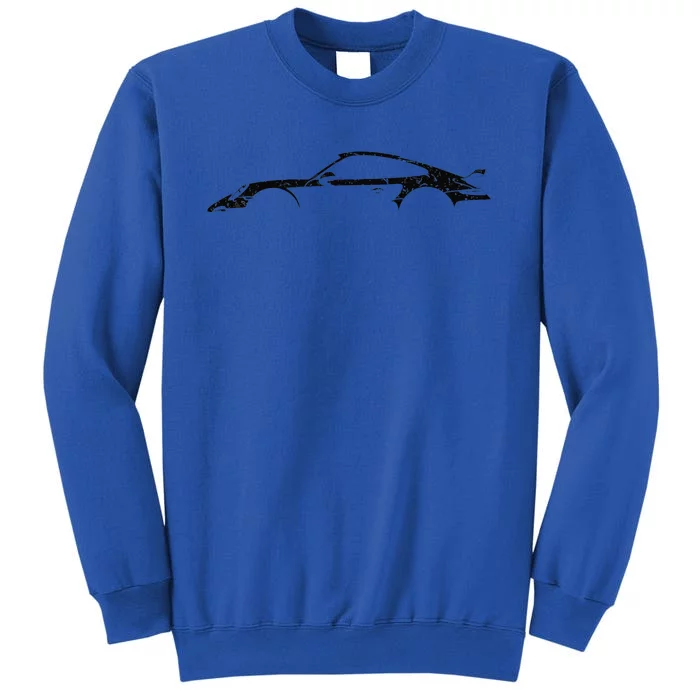 Legendary Sports Car Iconic 911 Silhouette Vintage Sweatshirt