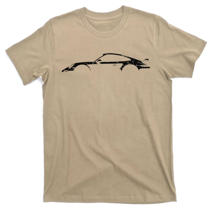 Legendary Sports Car Iconic 911 Silhouette Vintage T-Shirt