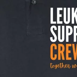 Leukemia Support Crew Together We Fight Softstyle Adult Sport Polo