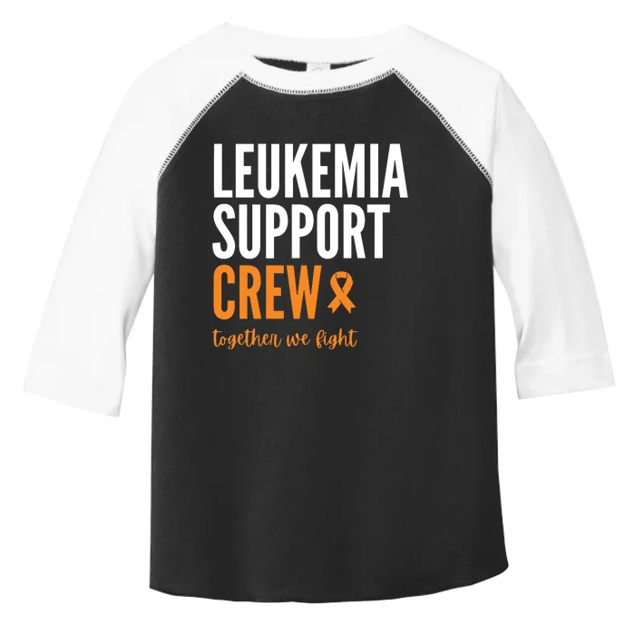 Leukemia Support Crew Together We Fight Toddler Fine Jersey T-Shirt