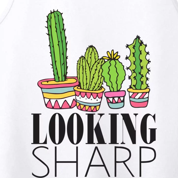 Looking Sharp Cactus For Cute Plant Cacti Gift Performance Tank