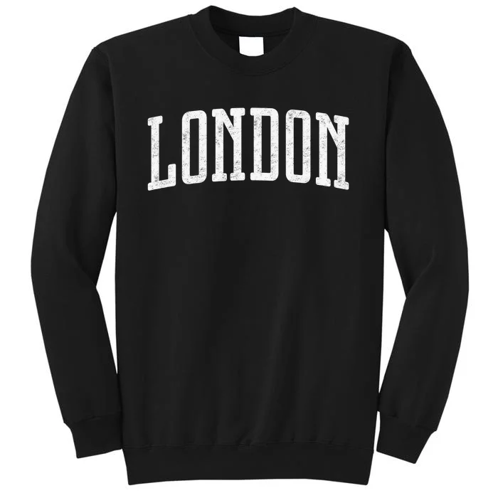 London Souvenir City Vintage British UK  Gift Sweatshirt