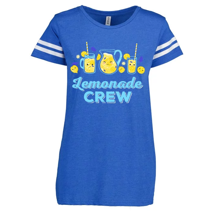 Lemonade Stand Crew and Boss Lemon Juice Summer Enza Ladies Jersey Football T-Shirt