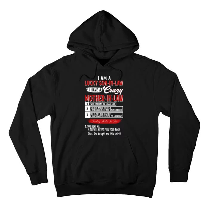 Like Soninlaw Crazy Motherinlaw Tall Hoodie