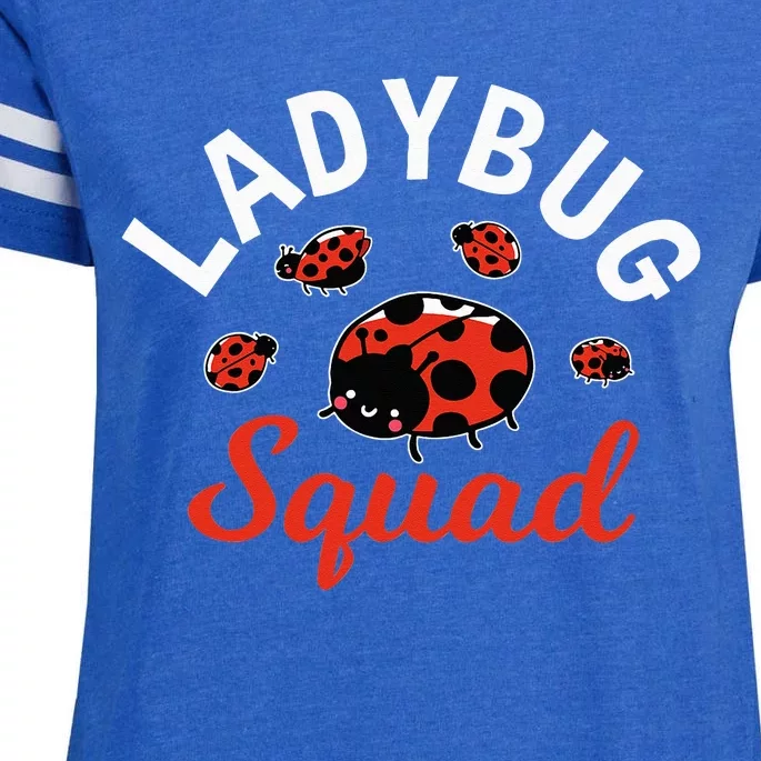 Ladybug Squad Costume  Ladybug Squad Enza Ladies Jersey Football T-Shirt