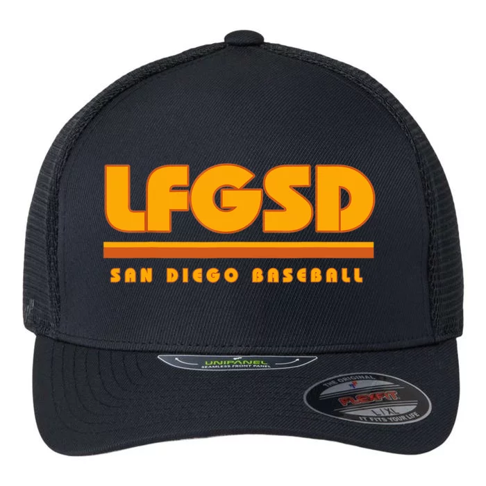 LFGSD San Diego Baseball Flexfit Unipanel Trucker Cap