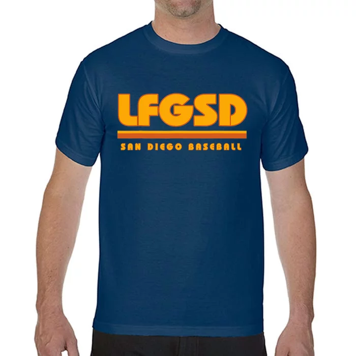 LFGSD San Diego Baseball Comfort Colors T-Shirt