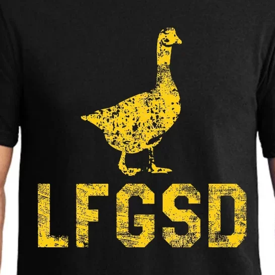 Lfgsd San Diego Goose Rally Pajama Set