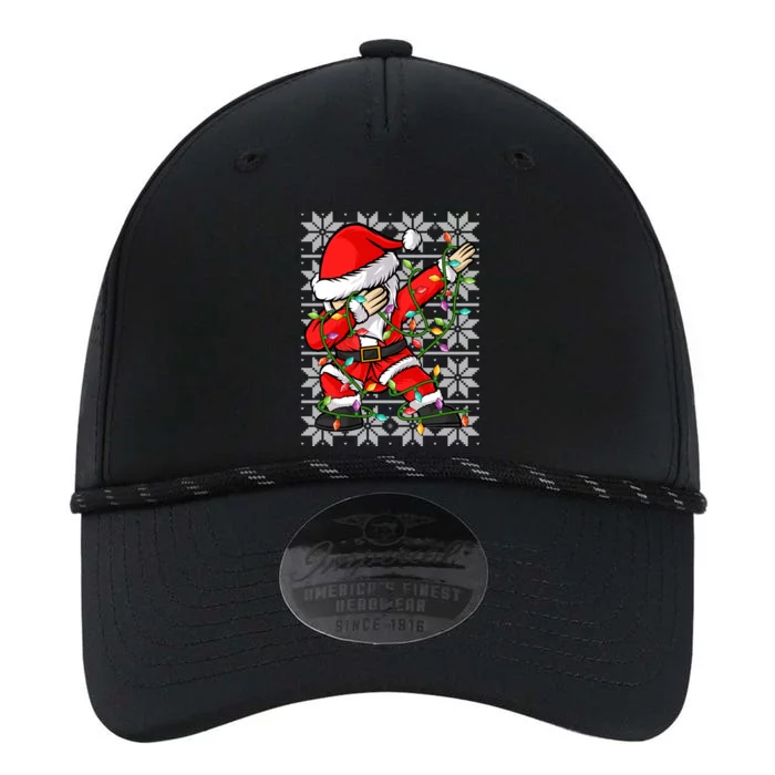 Lighting Santa Dabbing Christmas Ugly Santa Dabbing Xmas Meaningful Gift Performance The Dyno Cap