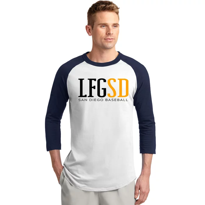 LFGSD San Diego Baseball Baseball Sleeve Shirt