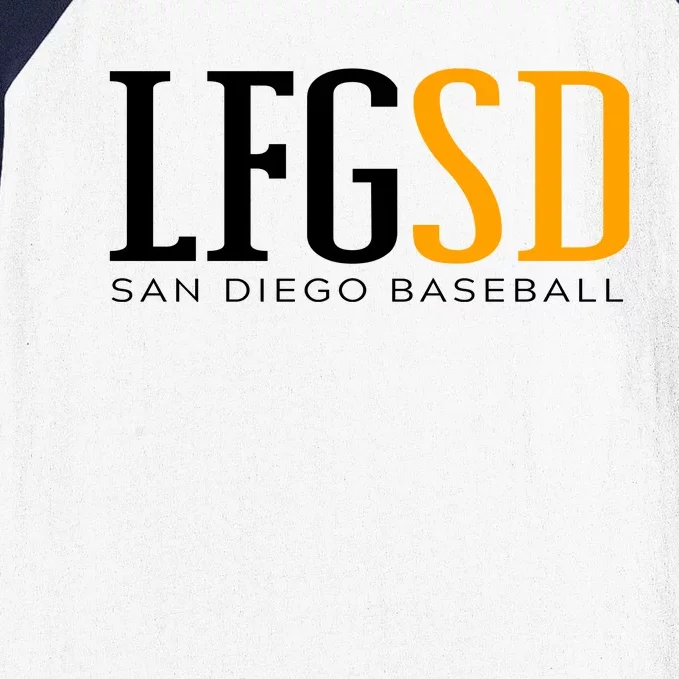 LFGSD San Diego Baseball Baseball Sleeve Shirt