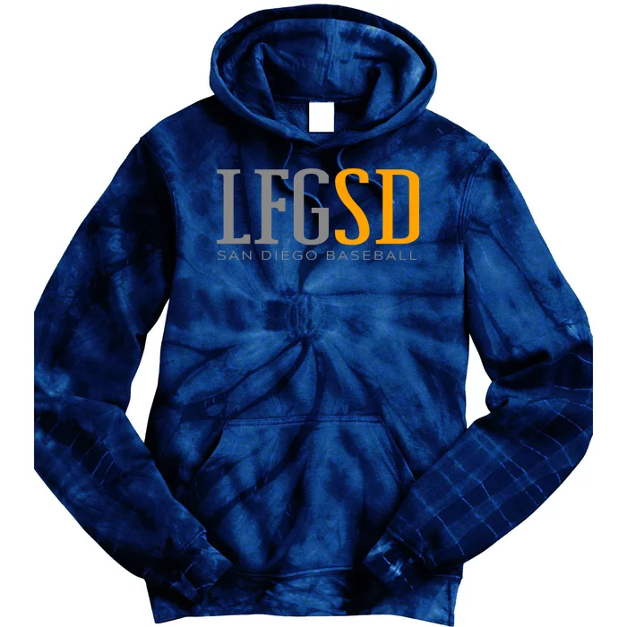 LFGSD San Diego Baseball Tie Dye Hoodie