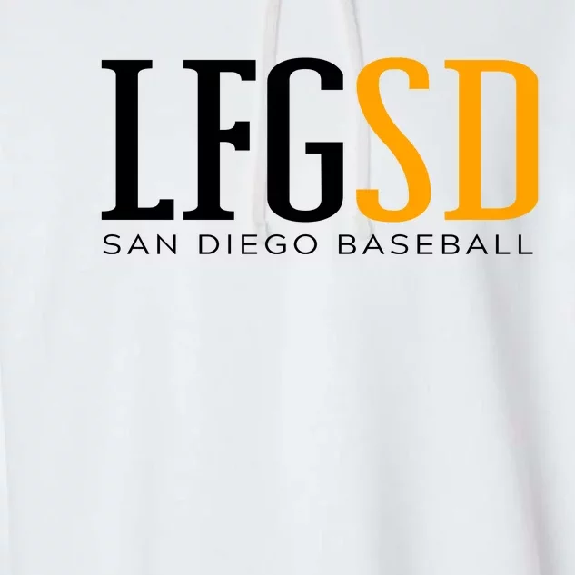 LFGSD San Diego Baseball Garment-Dyed Fleece Hoodie