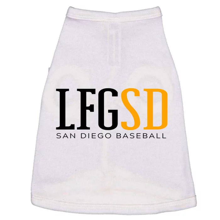 LFGSD San Diego Baseball Doggie Tank