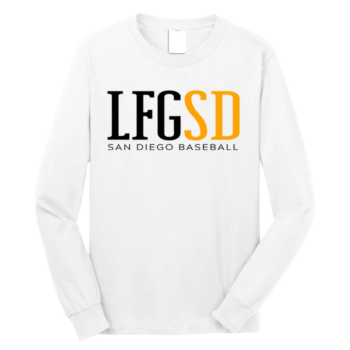 LFGSD San Diego Baseball Long Sleeve Shirt