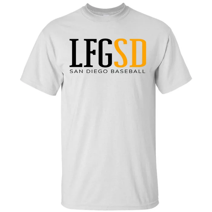 LFGSD San Diego Baseball Tall T-Shirt