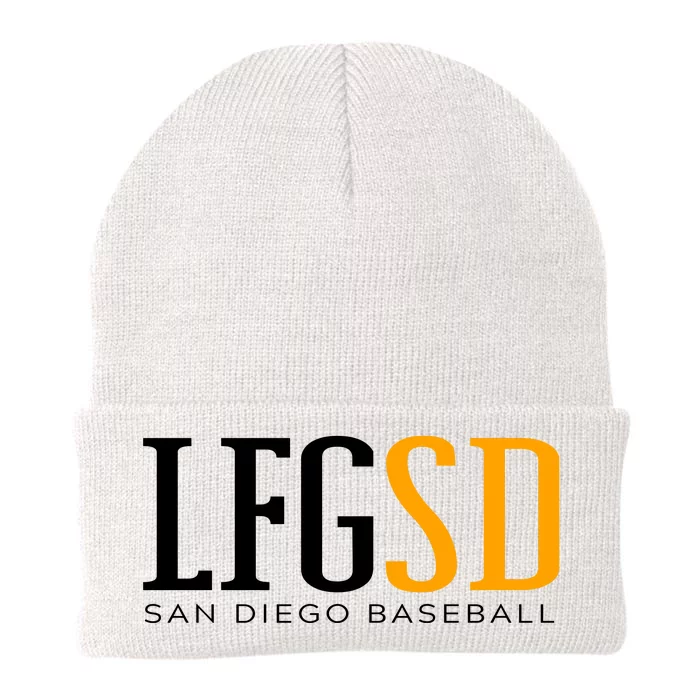 LFGSD San Diego Baseball Knit Cap Winter Beanie