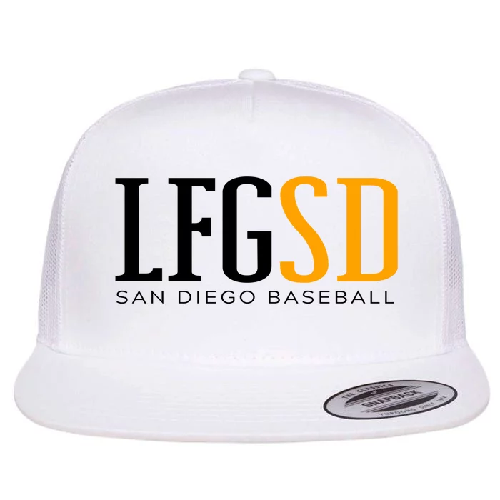 LFGSD San Diego Baseball Flat Bill Trucker Hat