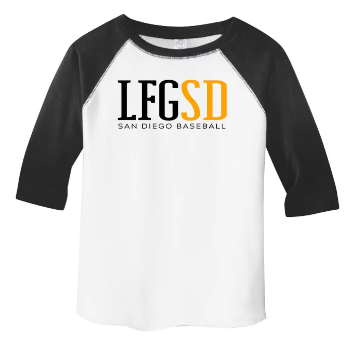 LFGSD San Diego Baseball Toddler Fine Jersey T-Shirt