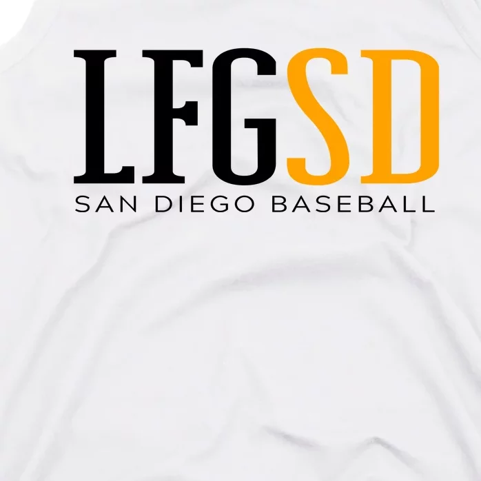 LFGSD San Diego Baseball Tank Top